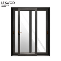 Liangmudao custom three-track sliding door simple seamless welding broken bridge aluminum alloy LT180 living room door balcony