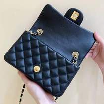Quality worry-free~Support 7 days return ~ Classic shoulder crossbody cf square fat golden ball bag wild womens bag accessories