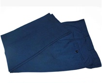 Sky blue A pants with ass new blue pants summer pants with back pocket rubber pants and pants