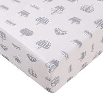 Cotton baby newborn baby bed sheet Baby bed product kit ins crown bed sheet Bed circumference real shot can be customized