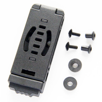 Narrow Knife Sheath Knife Sleeve Quick Dial K Sheath Clip Waist Clip Cutter Cabin Sleeve Back Clip KYDEX Knife Sheath Made DIY Accessories Clip