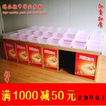 Supermarket shelves Bulk goods bulk snacks display rack Biscuits candy Dried fruit Nakajima cabinet Storage display cabinet Pile head cabinet