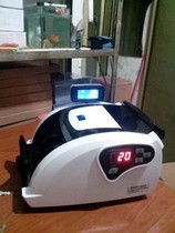Bank-specific B- point banknote detector voice mixed-point dual-screen intelligent cash-counting machine