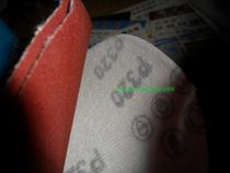 Flocking sandpaper pneumatic self-adhesive pull-down sheet round sandpaper round polished 125MM 5 inch SM Golden Cow sandpaper