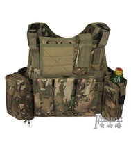 American two-analysis tactical vest outdoor CS tactical vest field vest American CP camouflage tactical vest