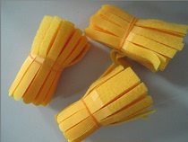 1cm * 10cm telecom yellow back-to-back optical fiber Velcro cable tie tie tape pigtail 100 8 yuan