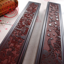 Fetal brush box High-end rosewood newborn full moon 100-day-old baby collection collocation highlights the grade