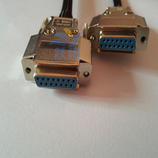 厂家直批amp仿连接器db15 db9转接连接线数据诊断延长电源线