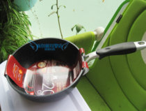 Baby small wok frying pan non-stick pan 20 24 26 28 30CM with cover export Japan foreign trade original single wok