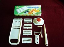 Household kitchen supplies Fengchi brand multifunctional vegetable cutter manual silk shredder hand protector to cut potato slices