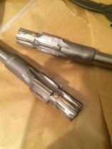 Factory direct inlaid carbide welded tungsten steel ladder reamer custom section