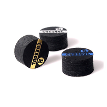 CUESOUL multilayer leather head snooker billiard cue leather head billiard head billiard supplies accessories