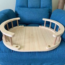 Water drop board pine wood earth-Standing Cat sky-pillar springboard cat climbing frame diy material accessories Lookout