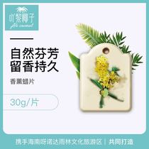 Hainan Sanya Azali coconut aromatherapy wax slice wardrobe wardrobe interior lasting fragrance