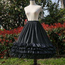 Skirt support medium length Lolita violence daily soft girl fish bone adjustable puffy 70cm wedding dress inner support