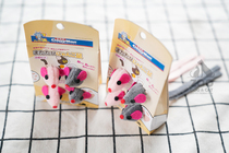 ZOO │ Dogman Doggyman pet cat toys fun little mouse 4 pieces of wood can hang cat stick