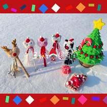 3 FAT CAT Christmas tease stick blind box Happy CAT Christmas party toy gift box gift