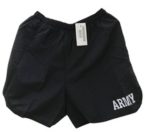  Brand new American-made Meijun Gongfa Jun edition ARMY black sports training shorts running fitness pants reflective word