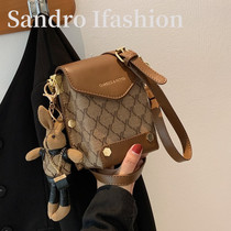 France Sandro Ifashion small bag women 2021 new mobile phone bag fashion wild shoulder bag mobile phone