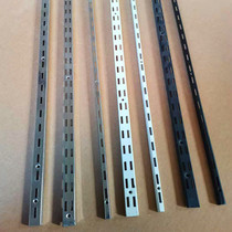 AA column pillar single row double platoon A column widening thickened A glass-to-steel ladder column clothing store shelf vertical bar upper wall