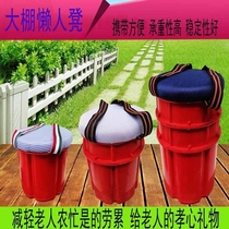 Short tie work greenhouse small picking convenient outdoor growing vegetables lazy car grass tea floor tiles agricultural stool