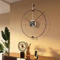 Spanish wall clock living room home fashion modern creative personality minimalist light luxury simple restaurant atmospheric clock