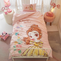 Children's kindergarten quilt set of three girls quilt cover nap by class a cotton baby bedding set of six