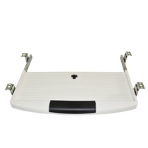 Office furniture computer desk keyboard drag desk staff table special slide telescopic crane keyboard frame plastic mute