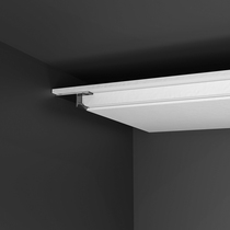  Gypsum board line U-shaped U-strip Edge banding closing strip Aluminum alloy edge strip Edge strip Ceiling decorative strip edging black