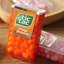 Australian imported snacks tictac sugar chewing gum didacs mints 24g pocket boxed