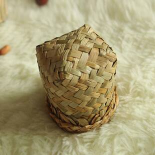 特大号草袋包纯手工草编草袋饭 香草饭乌米饭 蒲草包草包米包