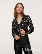02 02 15 2022 trendguided womens dress new fashion Crushed Flowers slim 100 hitch shirt