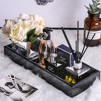 Toilet soft decoration ornaments model room home tile factory simple fashion bathroom tray aromatherapy towel