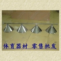 A string of three lights American pool table lamps stainless steel color billiards lighting fixtures