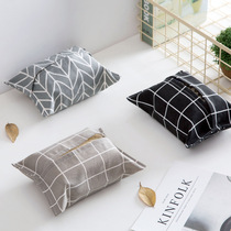 Day-style cotton linen paper towels cloth art pumping paper cover table paper towels box home creative in-car paper towels for paper towels