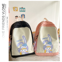 School bag school students 3 to 6 grades light cartoon fun shoulder bag children out leisure tour small backpack