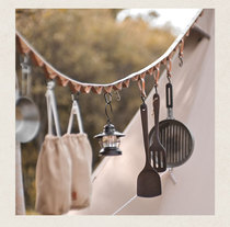ShineTrip Mountain Fun Outdoor Hanging Rope Leather Tent Heather Clothesline Multifunctional Camping Hang Pendant Light Rope