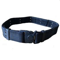 Black new security belt adjustable size canvas automatic buckle head extension 200 pounds can be worn
