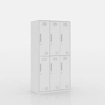 Huasheng Huiye steel locker pure white with lock combination