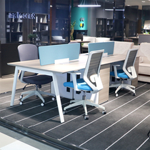 Josen Italian minimalist office desk for four