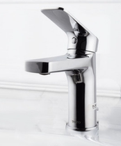 Actually home TOTO bathroom washbasin basin basin basin faucet Hot and cold water ceramic spool copper faucet