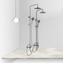 Hengjie bathroom full copper three water shower shower HMF2000-60