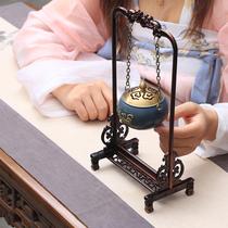 Personalized copper hanging incense burner Indoor plate Incense burner Antique ornaments Tea Ceremony Zen incense creative hollow Aromatherapy ball