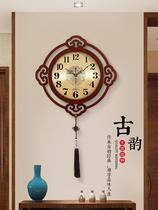 New Chinese Living Room Hanging Clock China Wind Clock Silent Hanging Watch Home Personality Fashion Creative Decoration Quartz Clock Watch