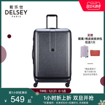 delsey luggage French ambassador side open business boarding trolley case front opening large capacity suitcase 2039