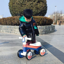 Child balance car without pedalling toy car Baby walking car Anti-side turning 1-3-year-old baby 4-wheel slide