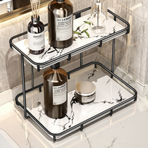 Home toilet bathroom toilet countertop toilet makeup skin care multi-layer wash countertop shelf storage rack