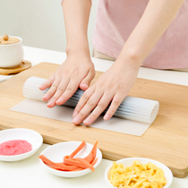 Japanese large silicone sushi curtain DIY sushi mold Household cooking muscle roller curtain to make sushi making tools