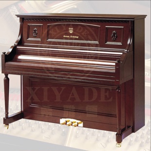 全新希雅德全国联保正品立式钢琴up-133型号胡桃木哑光