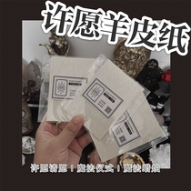 White black cat | Parchment Parchment pledge petition magic writing wish Magic Candle Ritual use